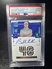 2024 Panini Impeccable Liv Golf - Brooks Koepka Greens Signatures Auto /48 PSA 8