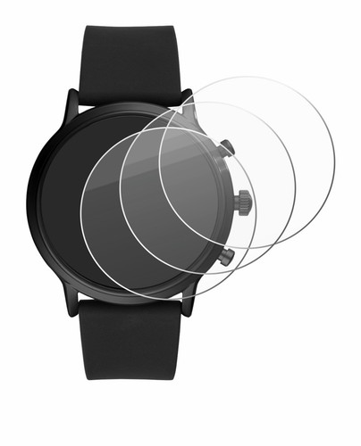 3x Savvies Schutzglas für Fossil The Carlyle HR (5.Gen) Glas Panzer Display - Zdjęcie 2 z 7
