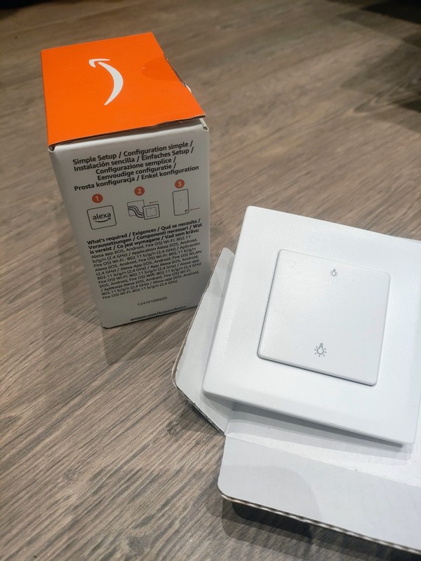 Smart Dimmer Switch Works with Alexa Only,  No hub required 1 Way, WHITE, 1 Pack