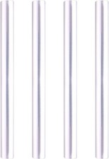 TRIWONDER Tent Pole Repair Splint Kit Spare 11mm, Silver - 10 Pack