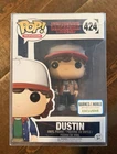 Funko Pop! Stranger Things Dustin #424 Barnes & Noble Exclusive NIB w/Protector