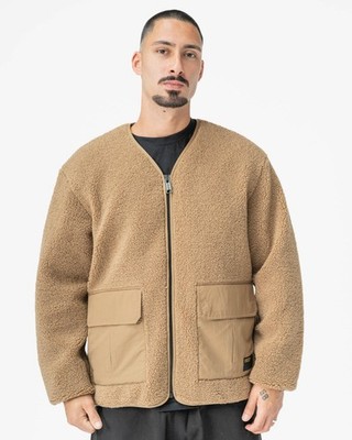NWT, Carhartt Work In Progress Devin Panelled Fleece Men Jacket Sz XL #C4824