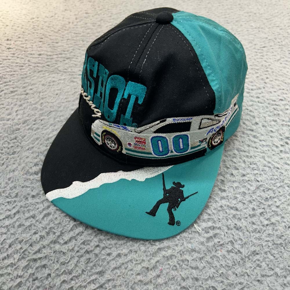 VTG Buckshot Racing Nascar Hat Men Baseball Cap One Size Buckshot Racing