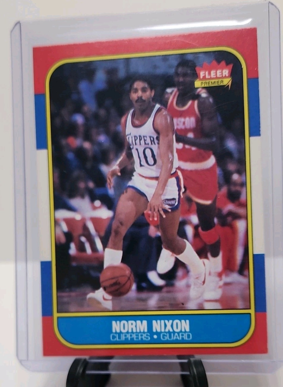 1986-87 Fleer - Norm Nixon #80