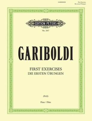 First Exercises flute (easy) Gariboldi Peters Saddle-wire stitching