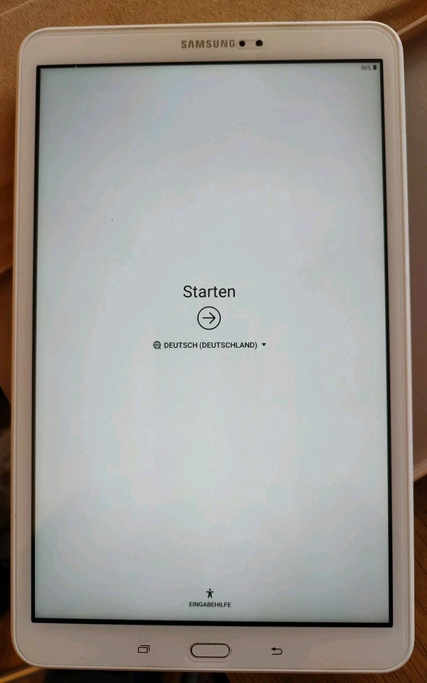 Samsung Galaxy Tab A 8MP, 16GB Tablet - Weiß Samsung Galaxy Tab A6 Tablet PC  - Bild 2 von 4