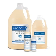 BIOTONE Advanced Therapy Massage Gel - Unscented - Hypoallergenic - Professional