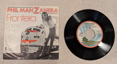 Phil Manzanera Frontera Same Time Next Week 7'' w Picture Sleeve Germany