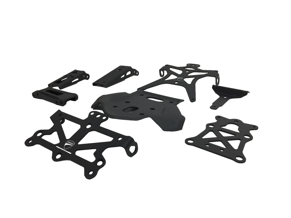 KIT PORTATARGA DUCATI MULTISTRADA ALLUMINIO 1200 1200 S ABS CD 96980281A AC Foto 4 de 4