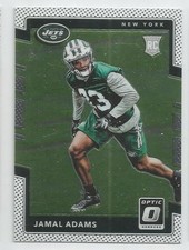 2017 Donruss Optic Jamal Adams Rookie Card #126 New York Jets RC. rookie card picture