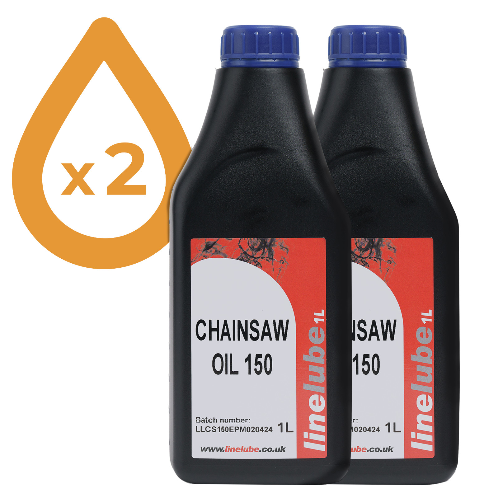 2 x 1L Linelube™ Chainsaw Oil ISO 150 - 2 x 1 Litre Bundle