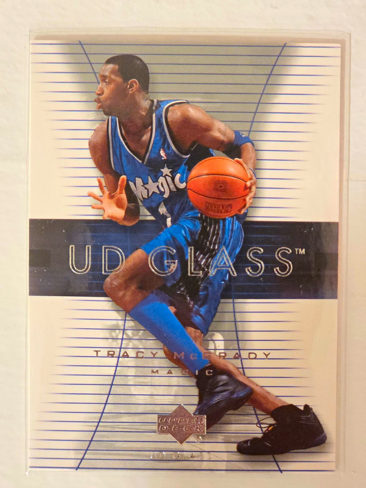 Tracy McGrady 3-Card Lot: UD Glass #41, Prizm Legends #273 & Phoenix #92