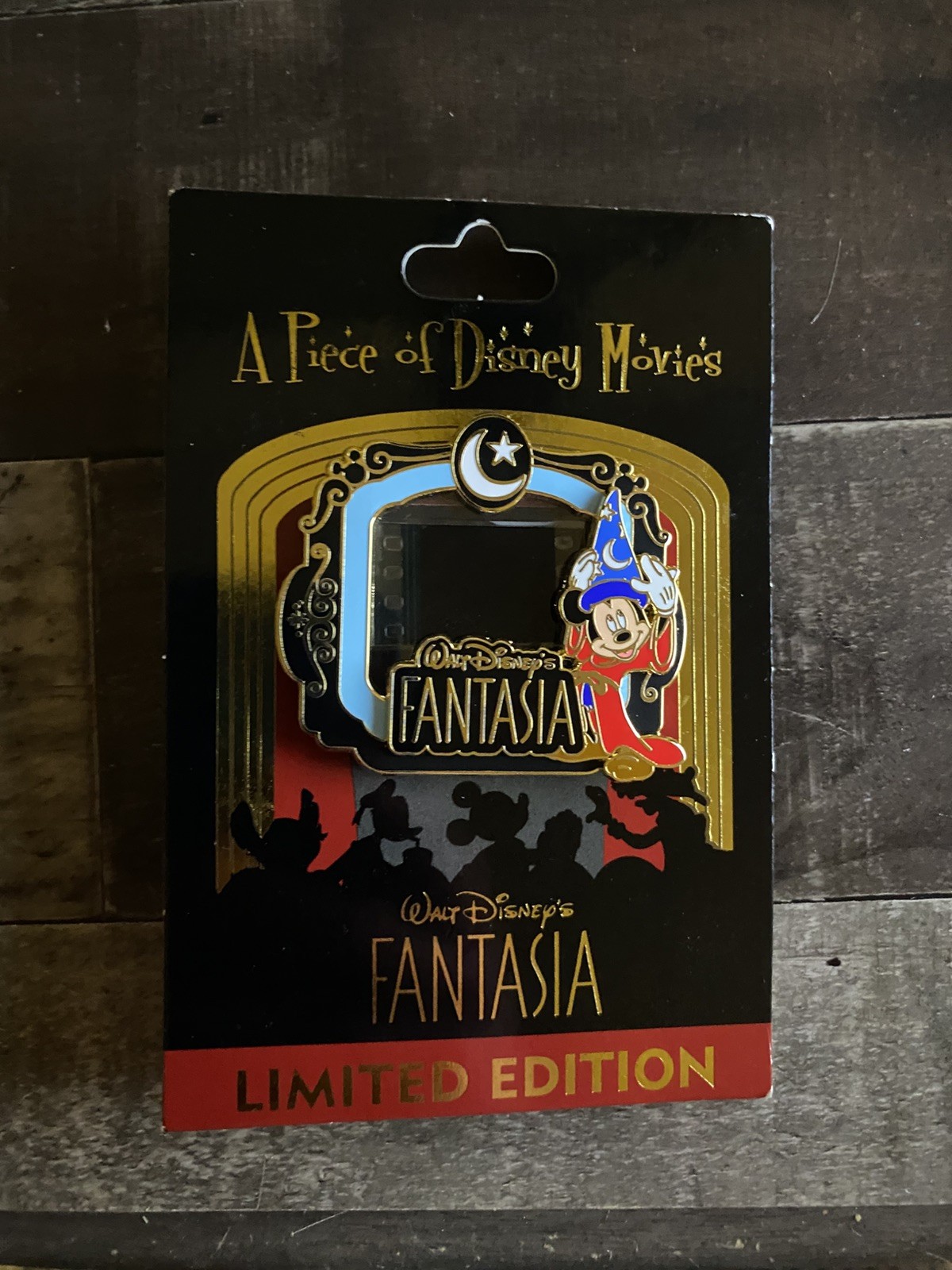 A Piece of Disney Movies Fantasia feat. Sorcerer Mickey Pin LE2000