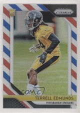 2018 Panini Prizm Rookie Red White & Blue Prizm Terrell Edmunds #252 rj1