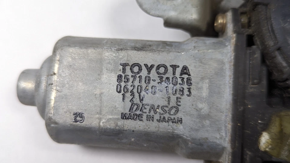 Regulador de ventana de puerta delantera derecha Toyota Sequoia 2001-2007 con motor 69801-0C020 Foto 2 de 4