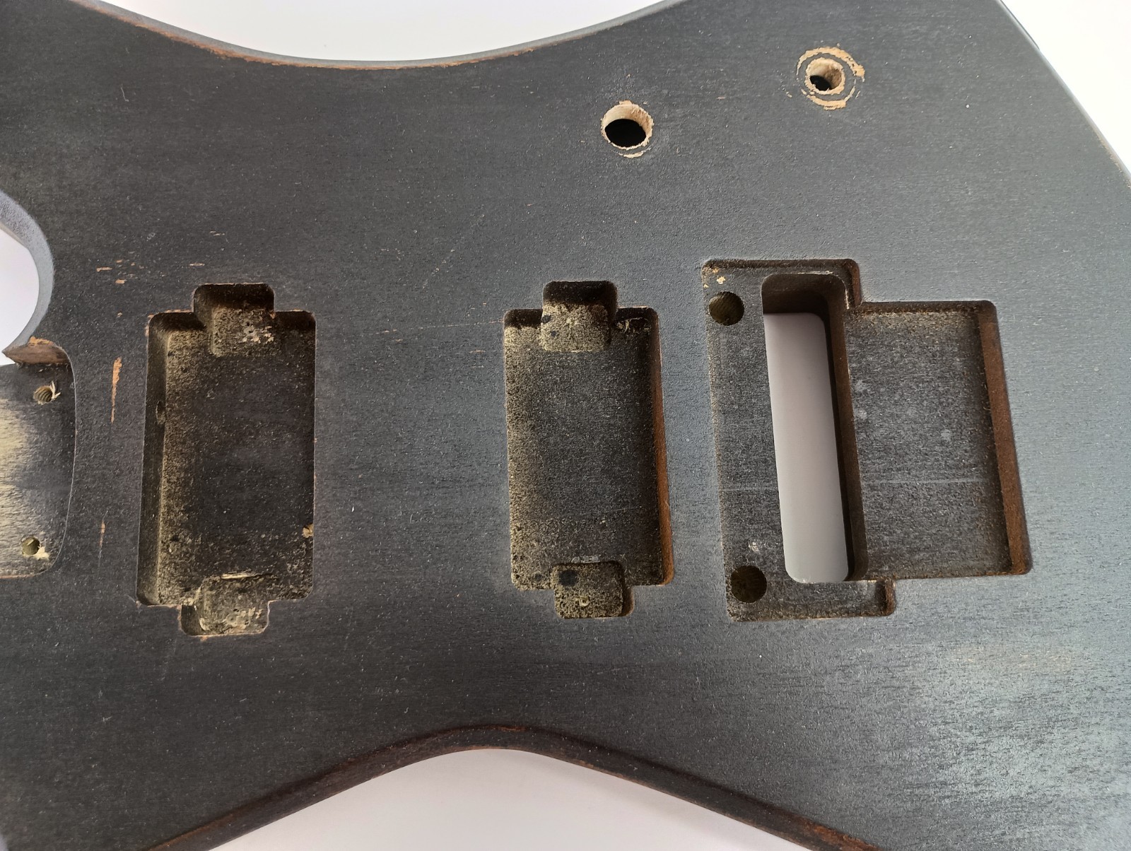 Kelly Style Guitar Body Poplar Relic Floyd Jackson