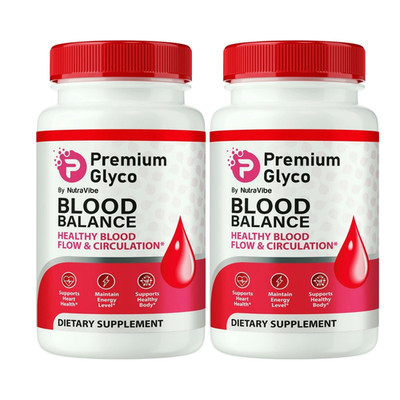2-Pack Premium Glyco Capsules, Premium Glycol Blood Balance Support-120 Capsules