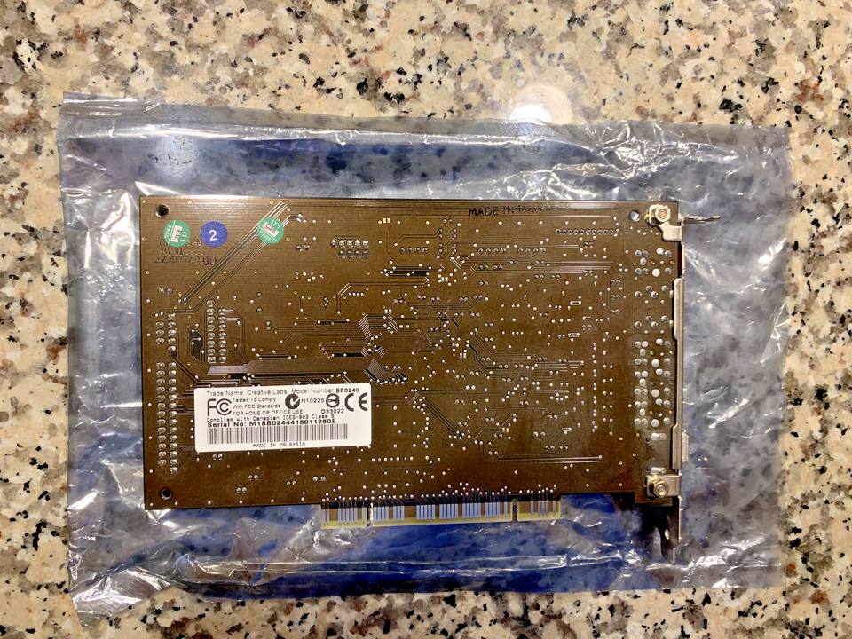 Creative Sound Blaster Audigy Fx V2 Upgradable Hi-res PCI-e Sound Card Creative Sound Blaster Audigy Fx V2 Upgradable Hi-res PCI-e Sound Card