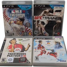 PlayStation 3 Games Lot MLB 11 The Show UFC Trainer Tiger Woods Vancouver 2010