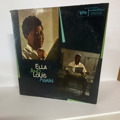 Ella Fitzgerald Louis Armstrong Ella and Louis Again Verve Jazz Vinyl 2xLP