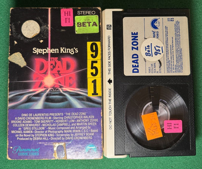 Stephen King's THE DEAD ZONE - BETA Betamax