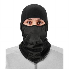 Ergodyne N-Ferno 6823 Balaclava Ski Mask, Wind-Resistant Face One Size, Black 