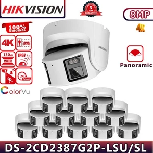 Hikvision originale ColorVu Tourelle 8MP 4K Caméra réseau DS-2CD2387G2P-LSU/SL 4mm