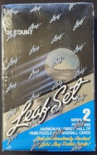 1991 Leaf Series 2 Baseball Sealed Box – 36 Packs – Gold Leaf Rookies