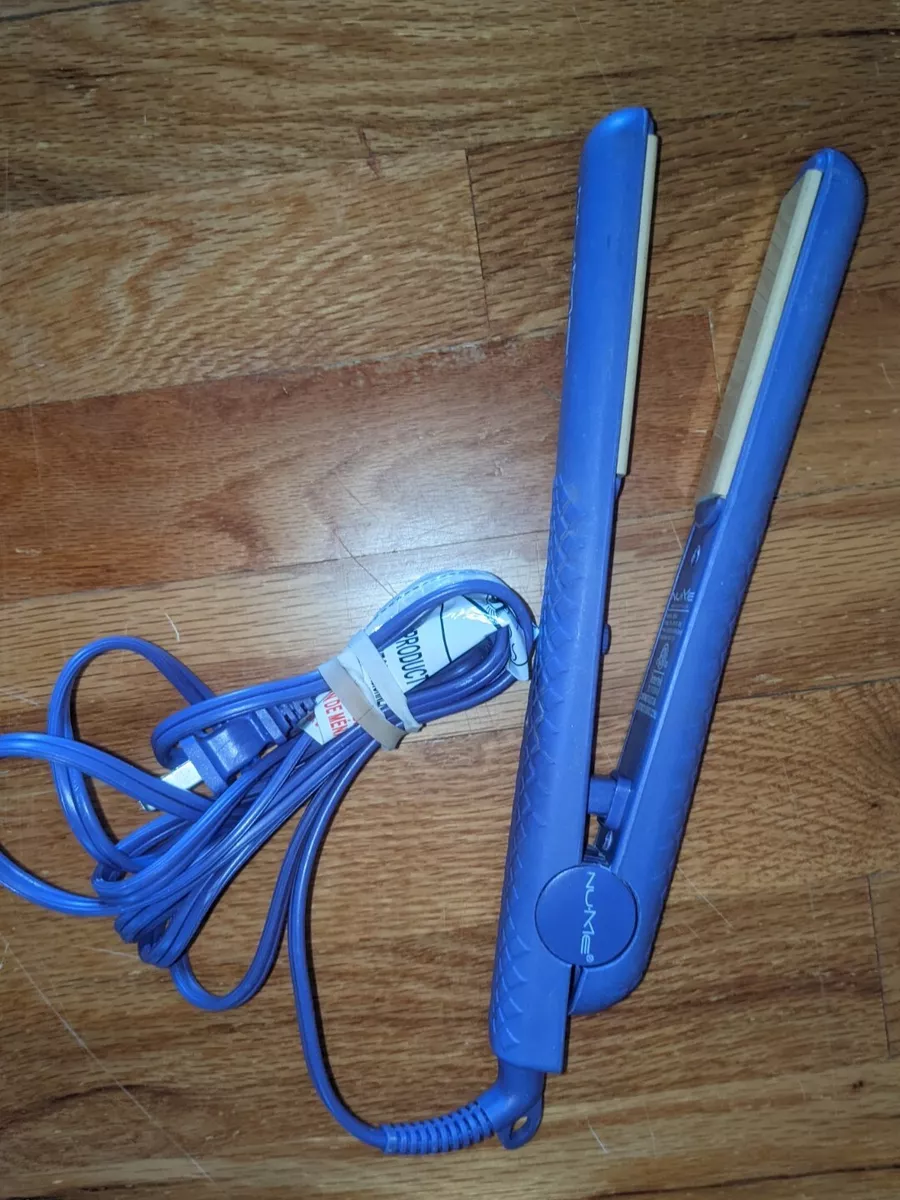 NuMe Silhouette Hair Straightener Ceramic Flat Iron Adjustable