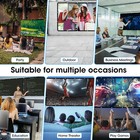 100 inch Portable Foldable Projector Screen 16:9 HD Outdoor Home Cinema Theater — photo 6