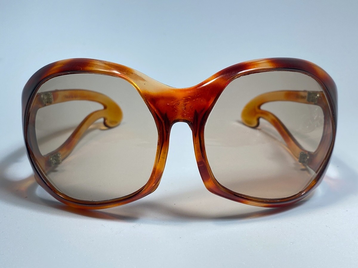 VINTAGE PHILIPPE CHEVALLIER PARIS LIGHT TORTOISE MASK 1970