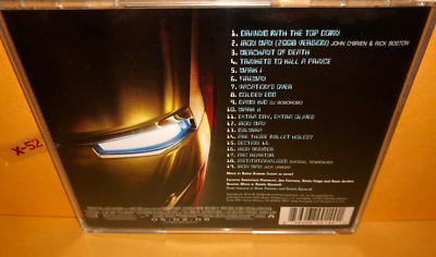Iron Man 1 CD soundtrack Ramin Djawadi score Marvel MCU Avengers