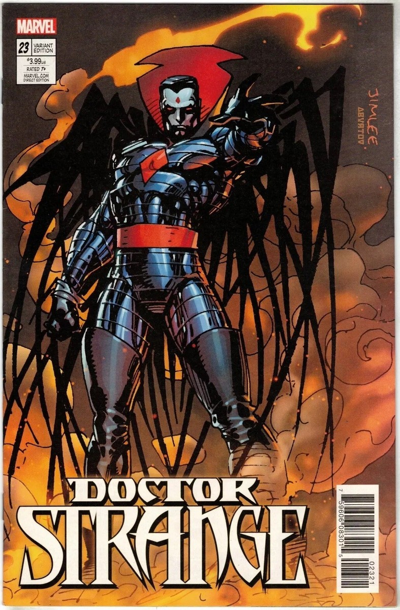DOCTOR STRANGE 23 JIM LEE X-MEN CARD VARIANT NM MR SINISTER vol 4