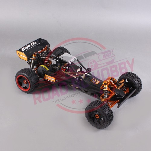1/5 HPI BAJA 5B CNC Metal UpGraded with CY 26cc Gasoline Engine & DDM Tuned Pipe - Picture 2 of 6
