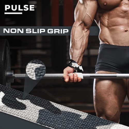Weight Lifting Straps with Non-Slip Silicon Grip Anti Slip Wrist Support - Picture 35 of 36