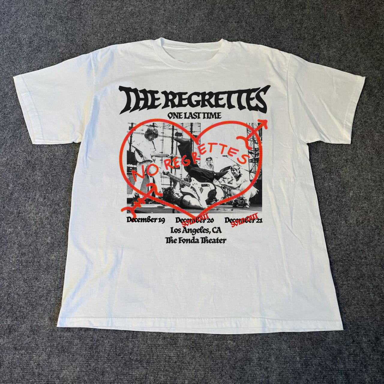 The Regrettes Band Concert Tour Cotton S to 5XL T shirt