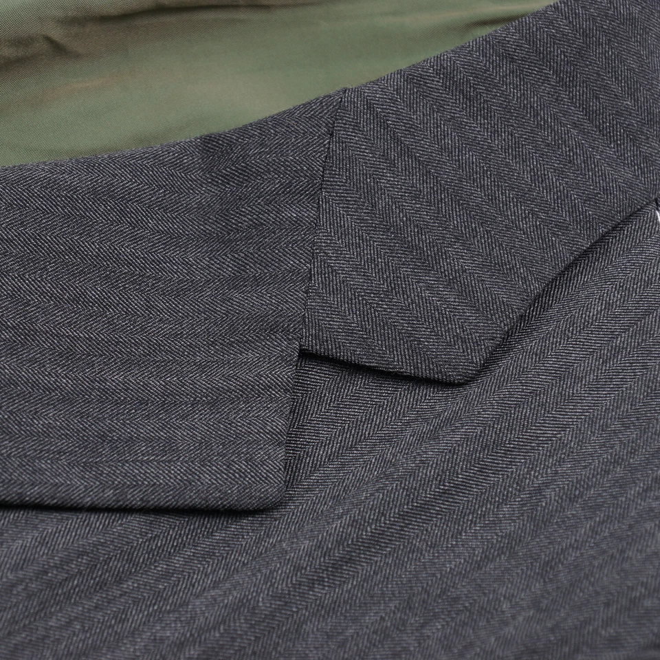 Abrigo deportivo Orazio Luciano gris medio lana espiga 42 largo (UE 52L) Foto 4 de 4