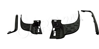 Hinten Stoßstange Zierleiste li+re Paar Für DODGE RAM R1500 19  