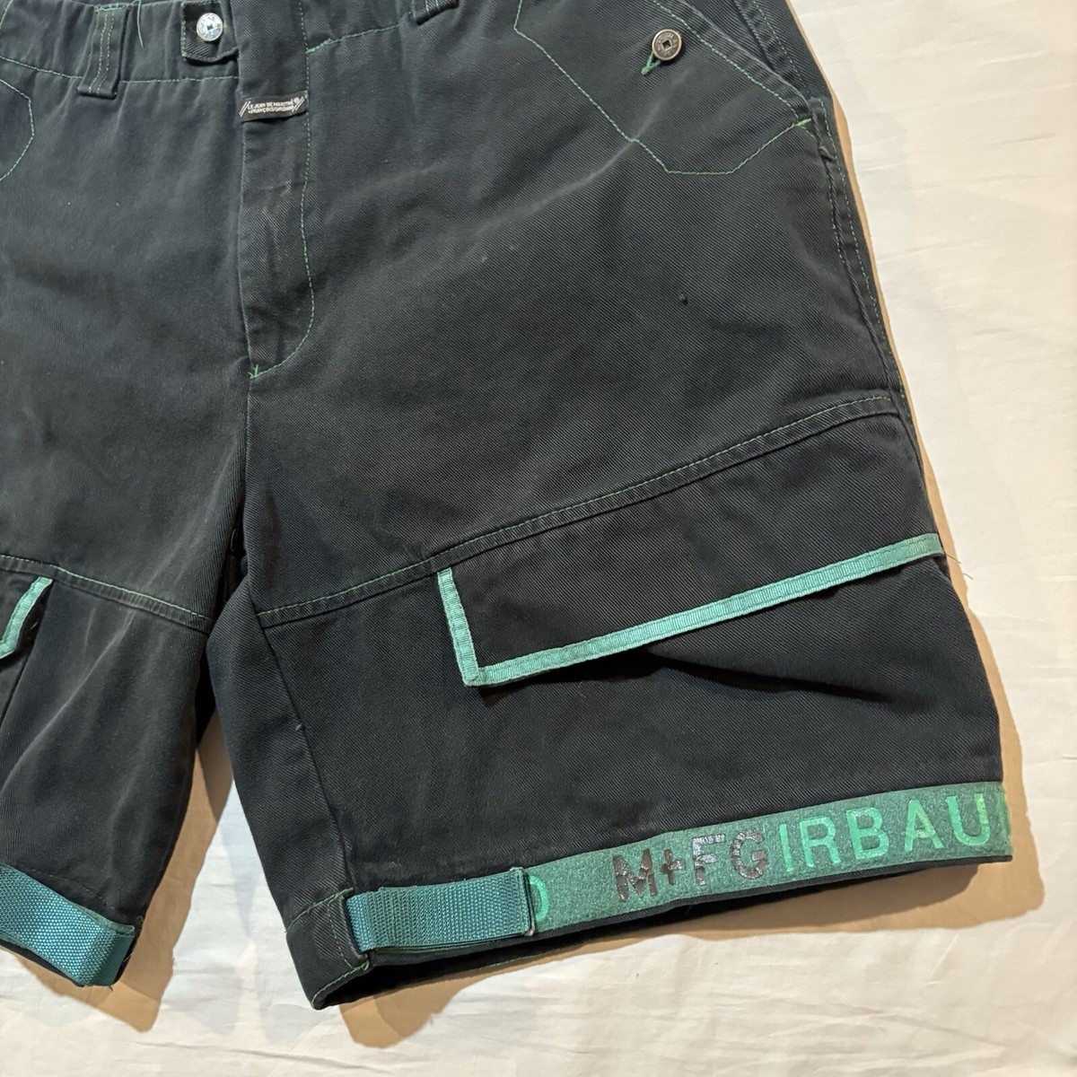 Vintage Marithe Francois Girbaud Baggy Strap Shorts Sz 40 Vintage Marithe Francois Girbaud Baggy Strap Shorts Sz 40