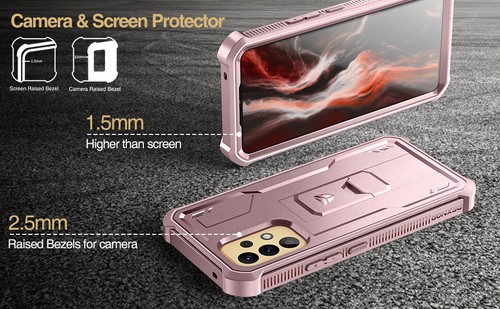 Dexnor Military Grade Protection Case for Samsung Galaxy A53 Rugged Cover - Photo 16 sur 48