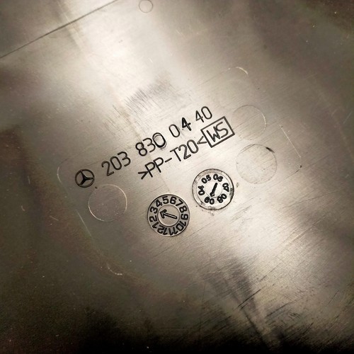 MERCEDES C Class W203 CLK W209 Pollen Filter Housing Battery Cover 2038300440 - Picture 4 of 6