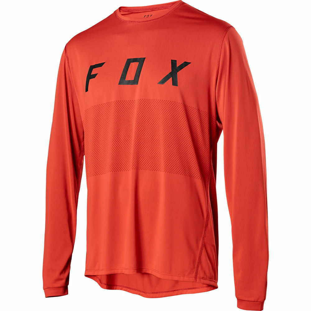 puur crisis Gematigd Fox Racing Ranger Fox Long Sleeve L/S Jersey Orange Crush | eBay