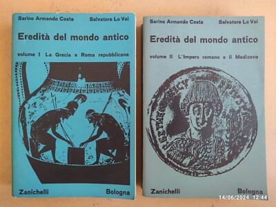 Costa e Lo Voi ANTIKES WELTERBE Griechenland Rom Mittelalter 2 Bde. Zanichelli