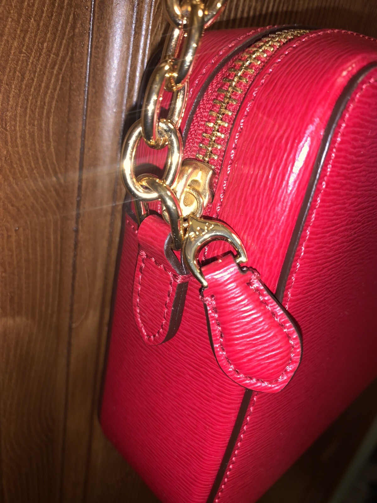 LAUREN RALPH LAUREN Bennington Camera Bag Crossbody R… Gem