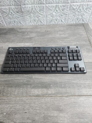 Logitech G915 TKL Lightspeed Mechanical Gaming Keyboard - Black **MISSING DONGLE