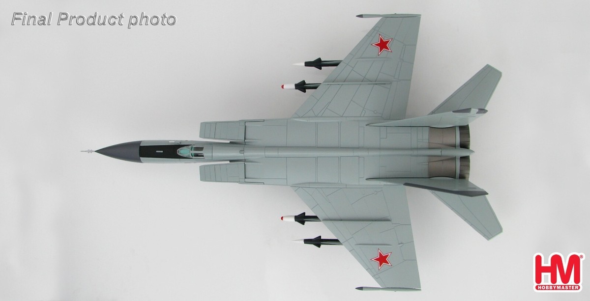 Hobby Master 1/72 HA5601 MiG-25P Foxbat Red 31, Viktor Hobby Master 1/72 HA5601 MiG-25P Foxbat Red 31, Viktor