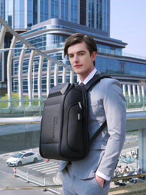 anti theft traveling backpack for men Anti-theft Laptop Travel 15.6 inch USB Charging Waterproof Travel Bags Cyan this high ProEtrade Travel Backpack, Extra Large