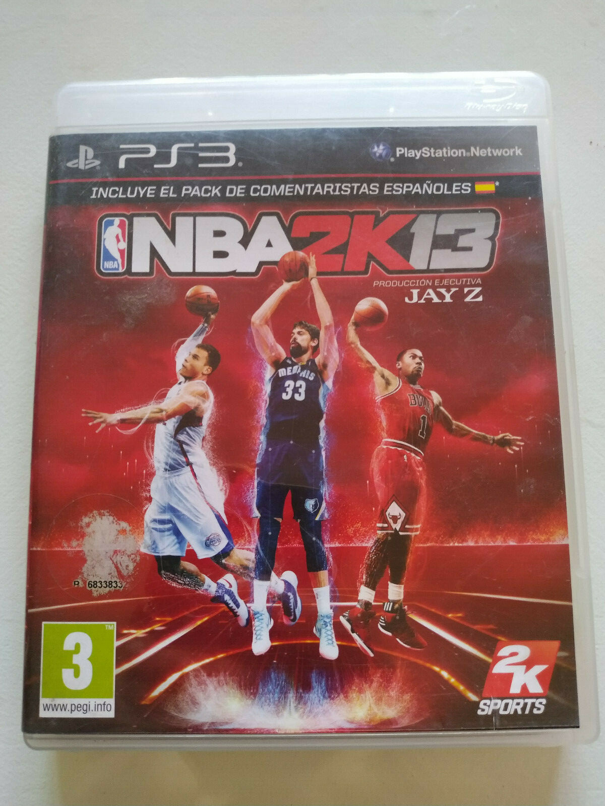 NBA2K13 NBA 2K Sports - Juego PlayStation 3 PS3 Sony - 3T