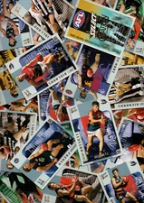 2004 AFL SELECT OVATION BASE / COMMON USE BULK CARD MENU LOT & COMPLETE YOUR SET