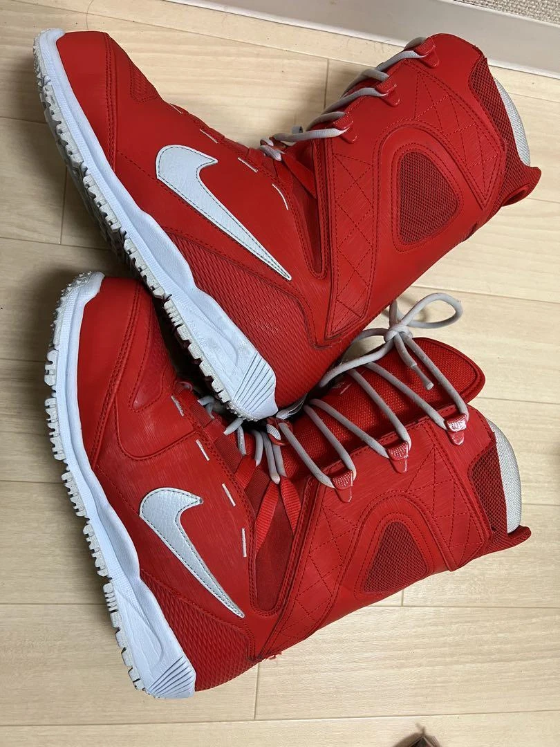 Nike Snowboard Boots Zoom Monster Red 26.5cm US 8.5 Rare Limited